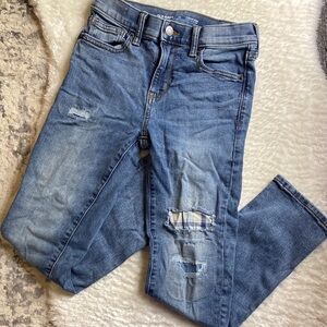 Old Navy Karate Slim Jeans with Patchwork Knees